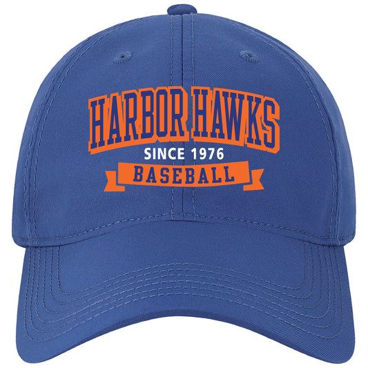 Cool Fit Adjustable (CFA) Hat in Orange and Royal