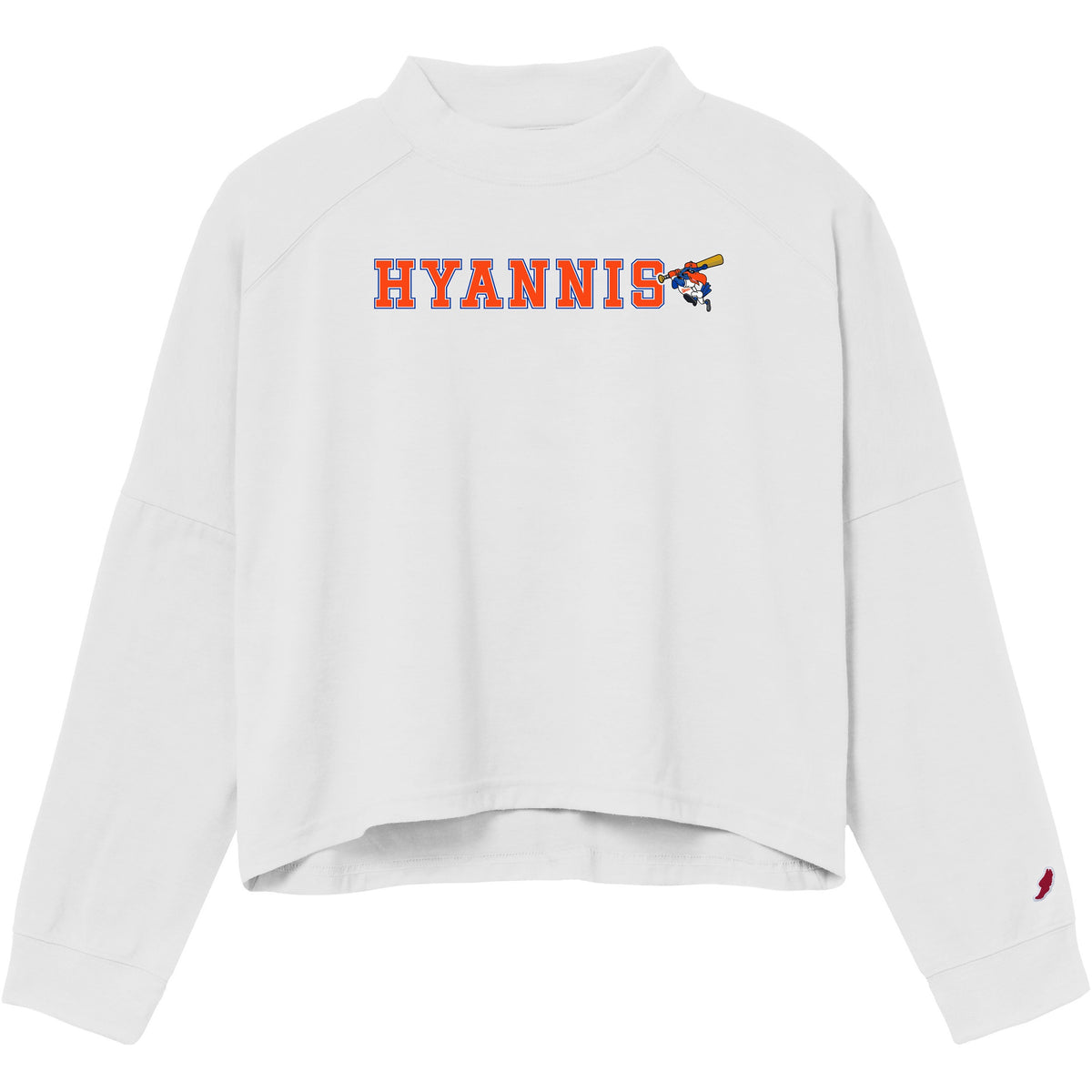 NEW! Women's L/S Mock Neck Canvas Tee