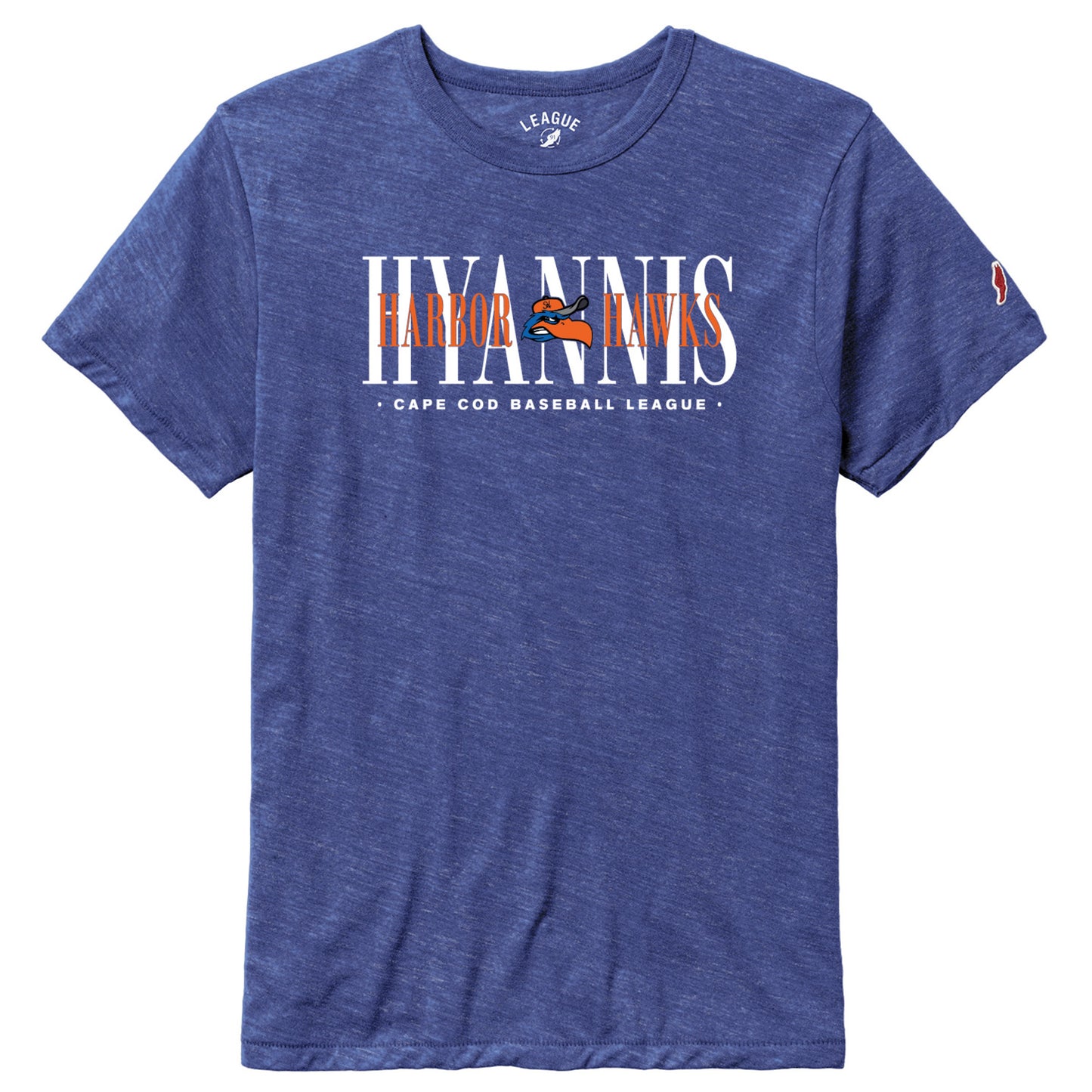 HHH S/S L2 Tee in Orange, Canvas, Royal