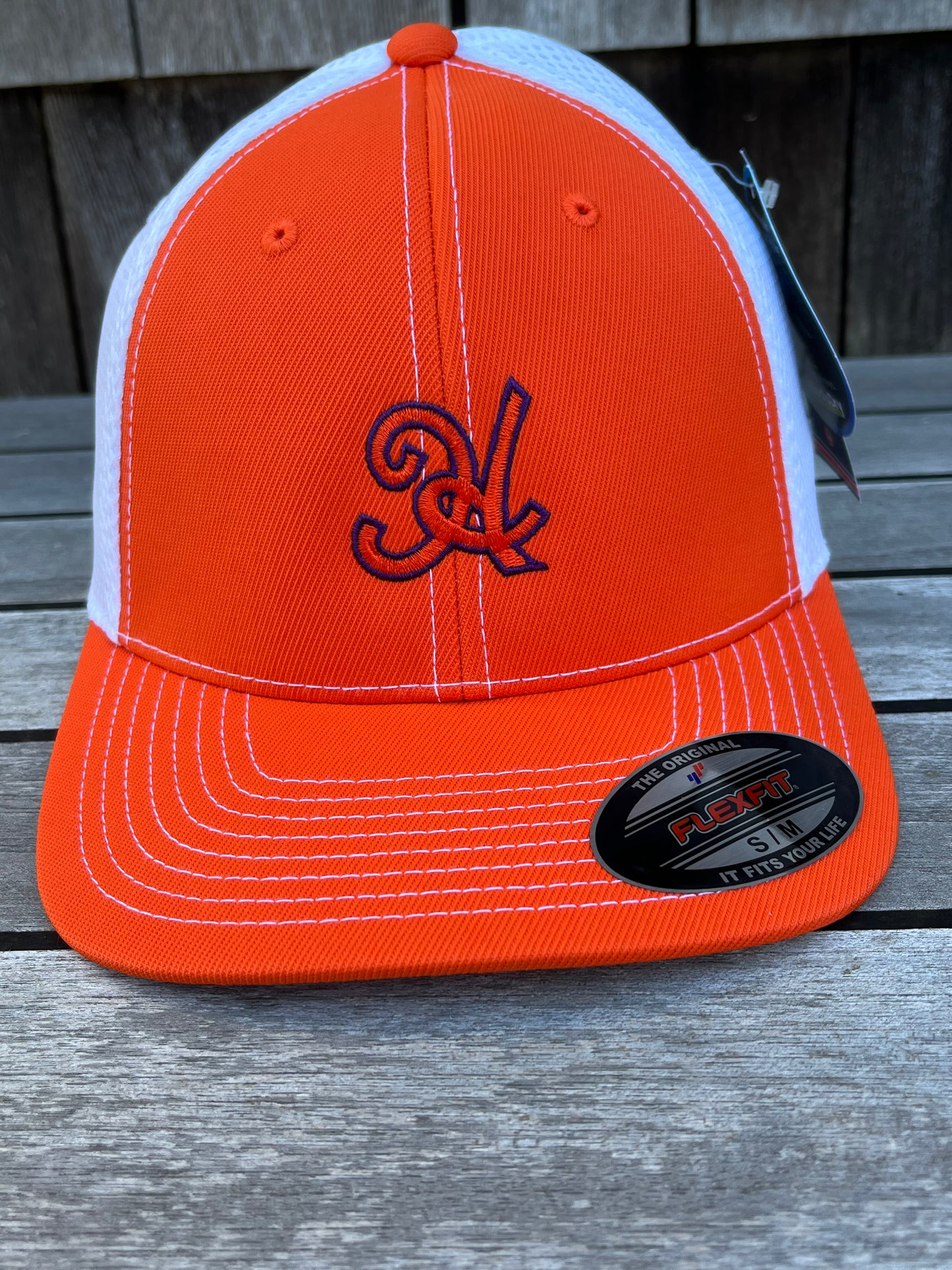 Harbor Hawk Ultramesh Orange/White Hat