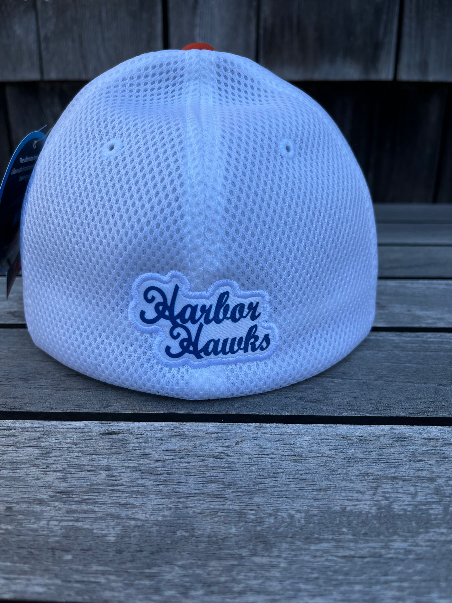 Harbor Hawk Ultramesh Orange/White Hat