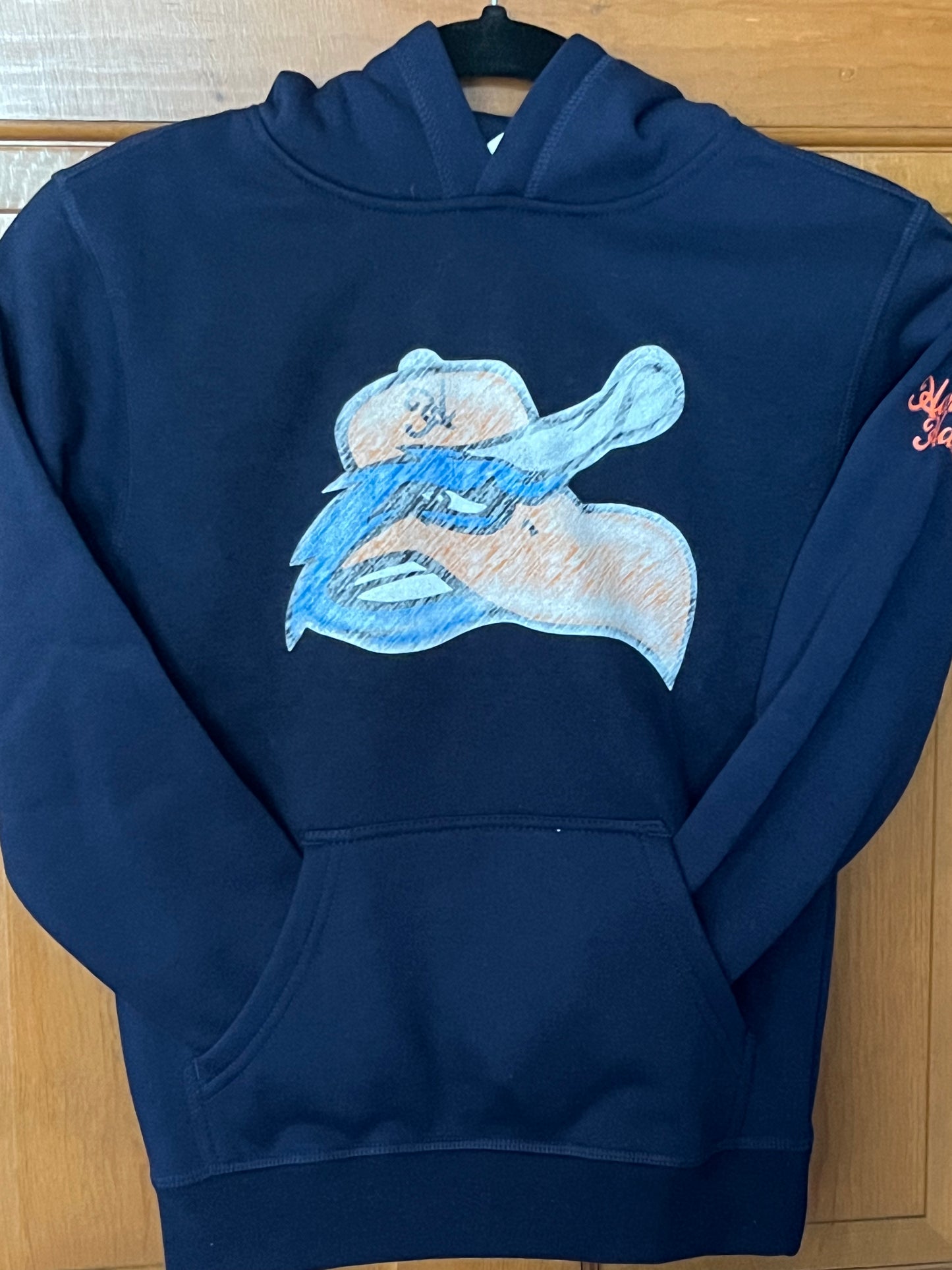 HHH YOUTH ELI Navy Hooded Sweatshirt