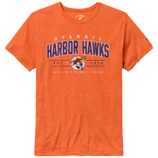 HHH S/S L2 Tee in Orange, Canvas, Royal