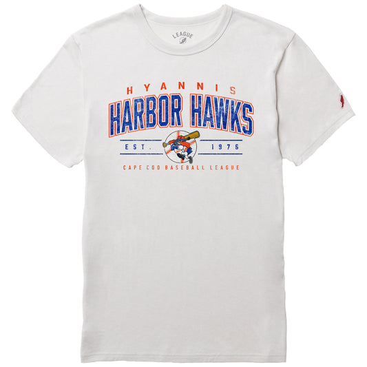 HHH S/S L2 Tee in Orange, Canvas, Royal