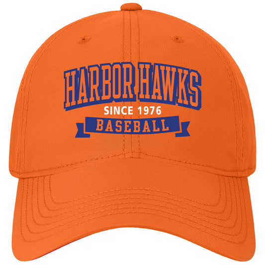 Cool Fit Adjustable (CFA) Hat in Orange and Royal