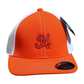 Harbor Hawk Ultramesh Orange/White Hat