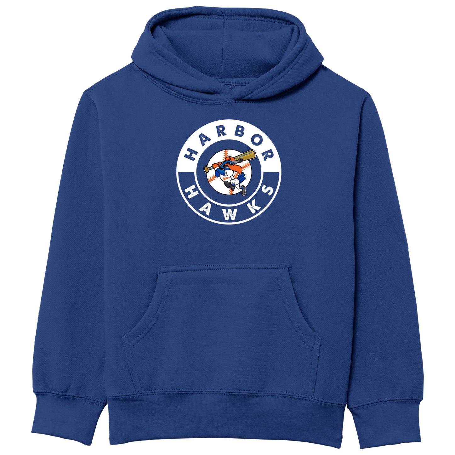 YOUTH Royal Hood with Circle Logo